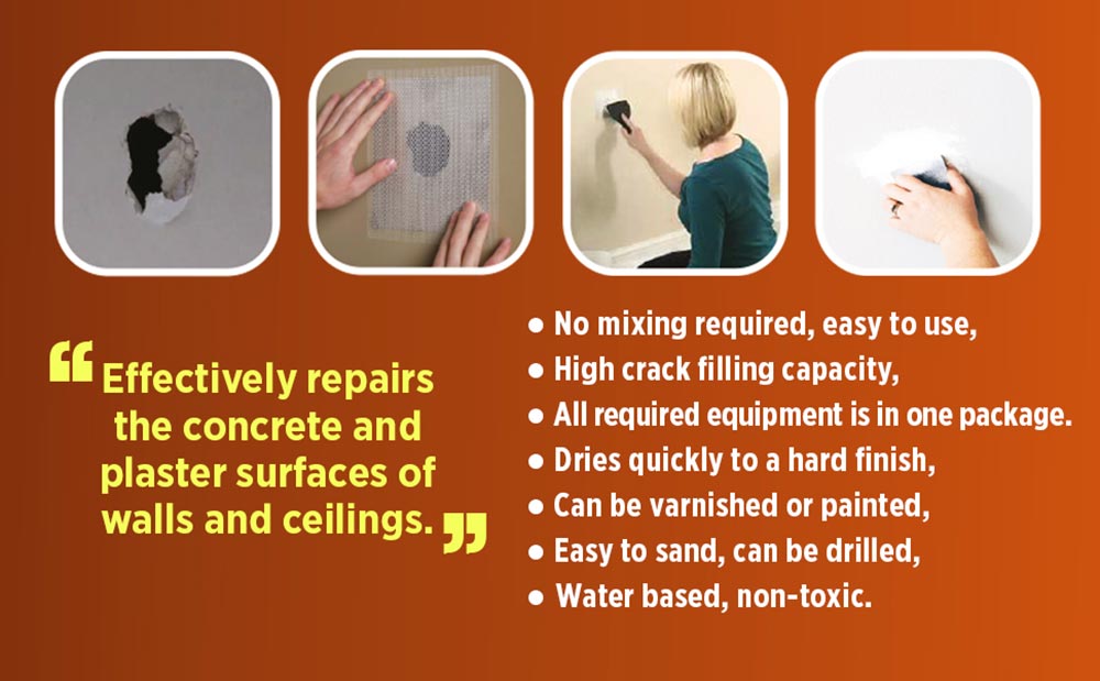 Wall Repair Patch Kit Akfix